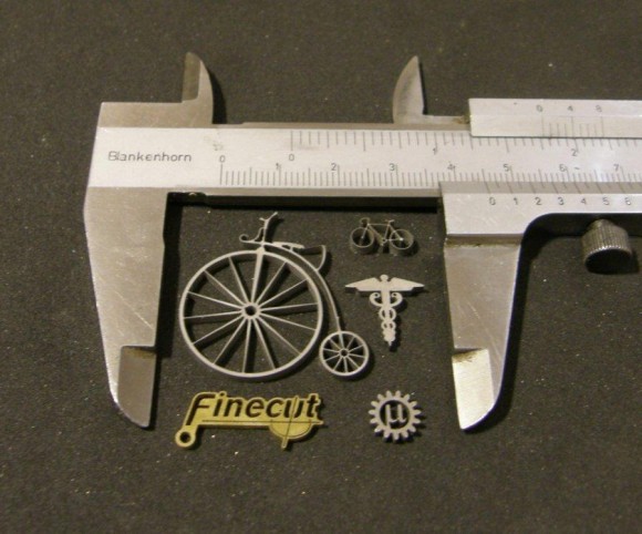 Feinschneiden = Finecut / Mikrowasserstrahlschneiden